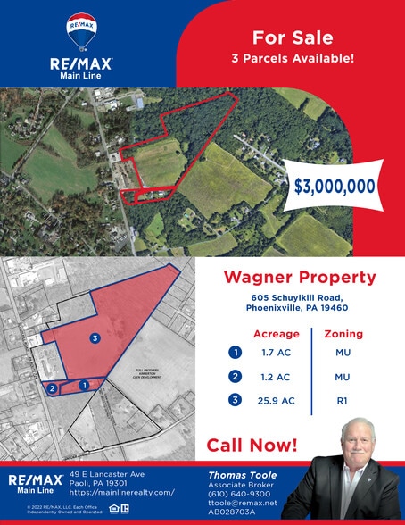 569 Schuylkill Rd, Phoenixville, PA à vendre - Aérien - Image 2 de 3