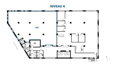 400 Av Atlantic, Montréal, QC à louer Plan d’étage- Image 1 de 1