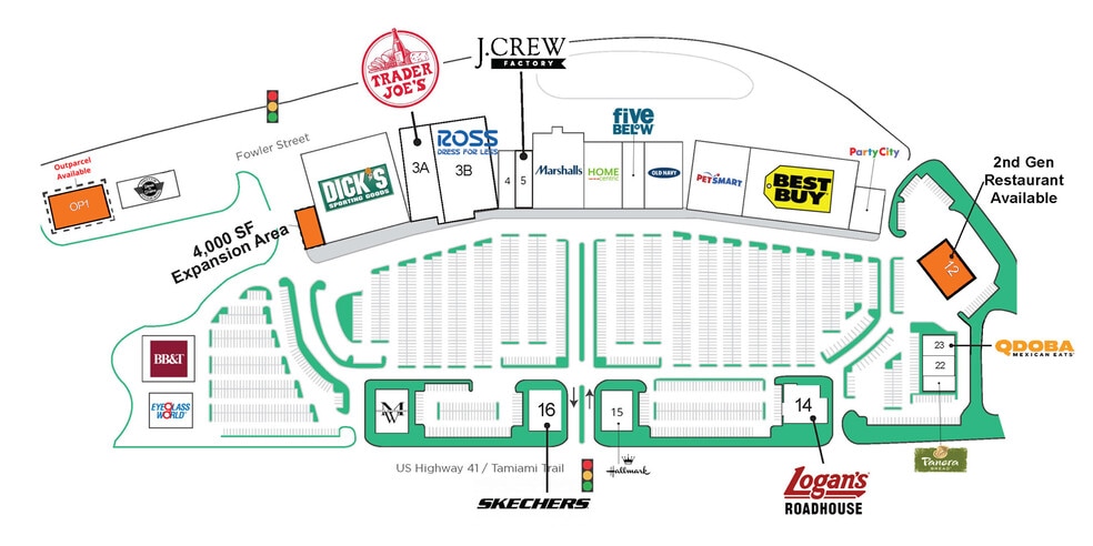 4945-5049 Cleveland Ave, Fort Myers, FL à louer - Photo du bâtiment - Image 1 de 13