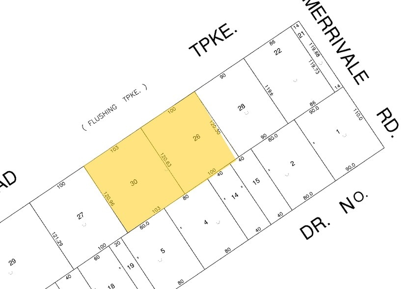 320 Northern Blvd, Great Neck, NY for lease - Plat Map - Image 2 of 2