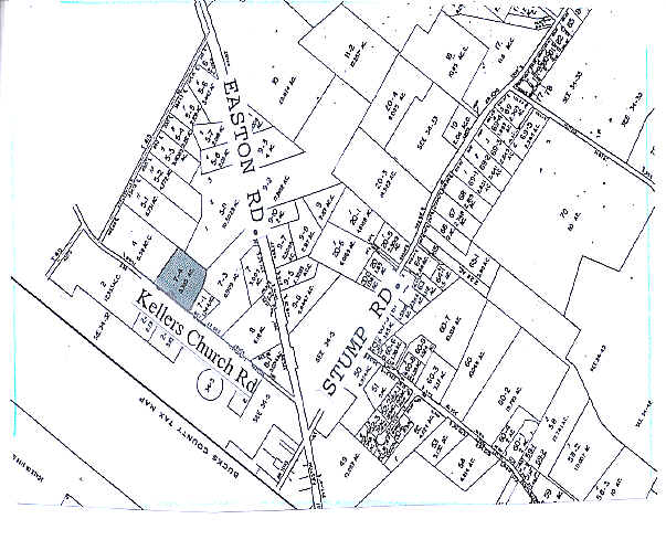 6151-6191 Kellers Church Rd, Pipersville, PA à louer - Plan cadastral - Image 3 de 3