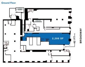 251-256 Broadway, New York, NY for lease Floor Plan- Image 1 of 1