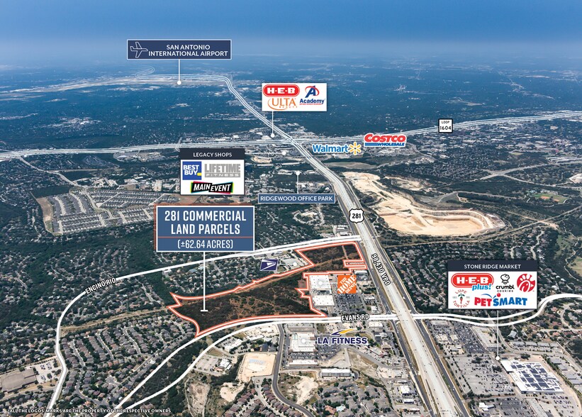 NEC of 281 and Encino Rio hwy, San Antonio, TX à vendre - Photo du bâtiment - Image 3 de 6