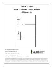 4095 E La Palma Ave, Anaheim, CA for lease Site Plan- Image 1 of 1