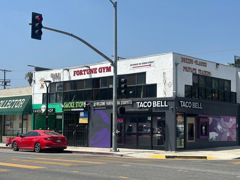 7801 Melrose Ave, Los Angeles, CA for lease - Building Photo - Image 3 of 10