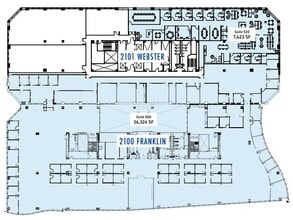 2101 Webster St, Oakland, CA for lease Floor Plan- Image 1 of 1