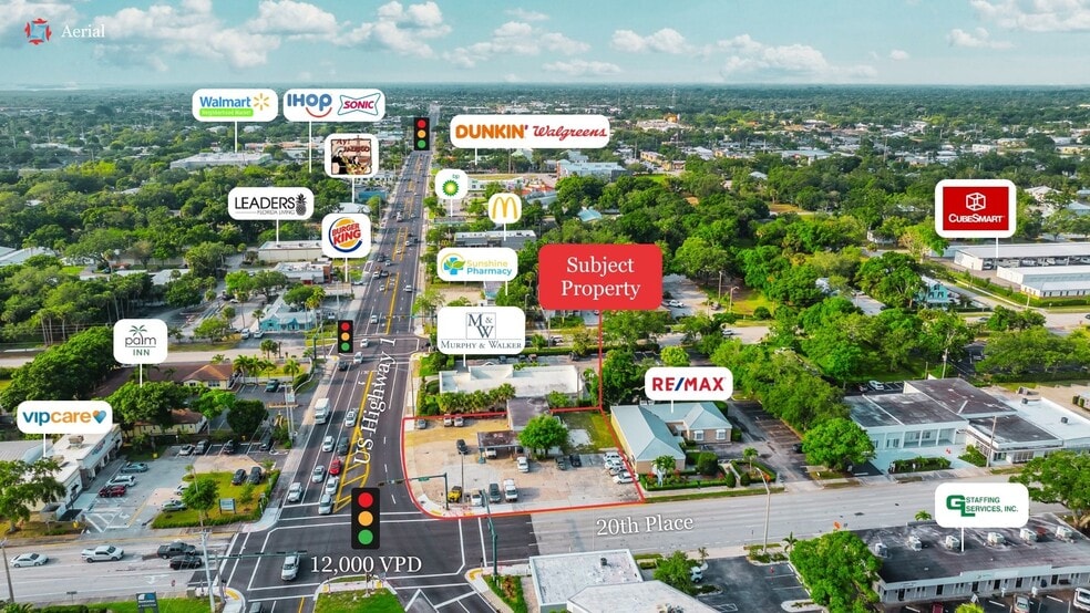 2025 US 1, Vero Beach, FL for lease - Aerial - Image 2 of 5
