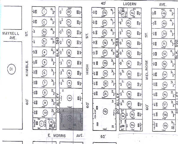 421 E Morris Ave, Modesto, CA à louer - Plan cadastral - Image 2 de 3