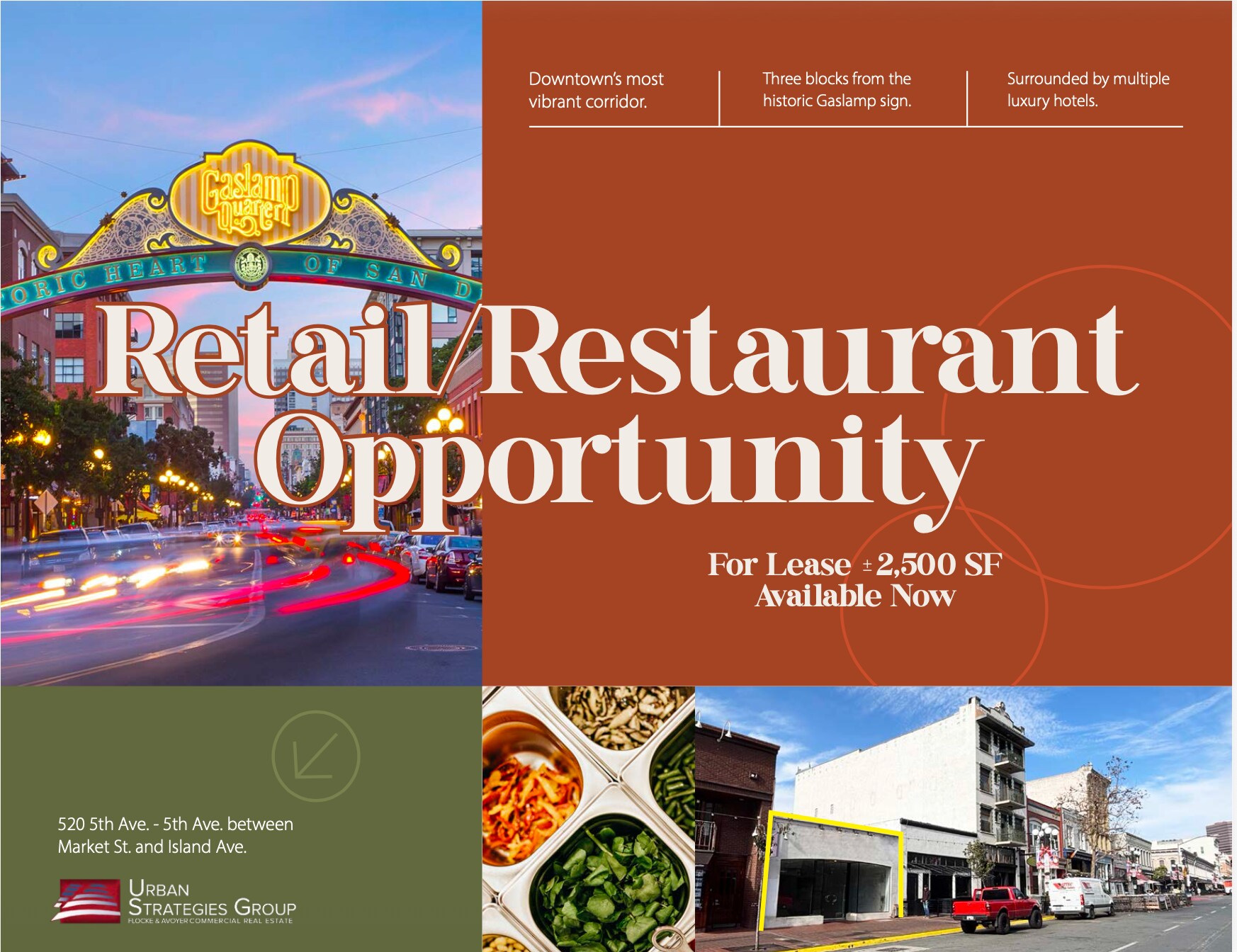 520 5th Ave, San Diego, CA à louer Photo du bâtiment- Image 1 de 5