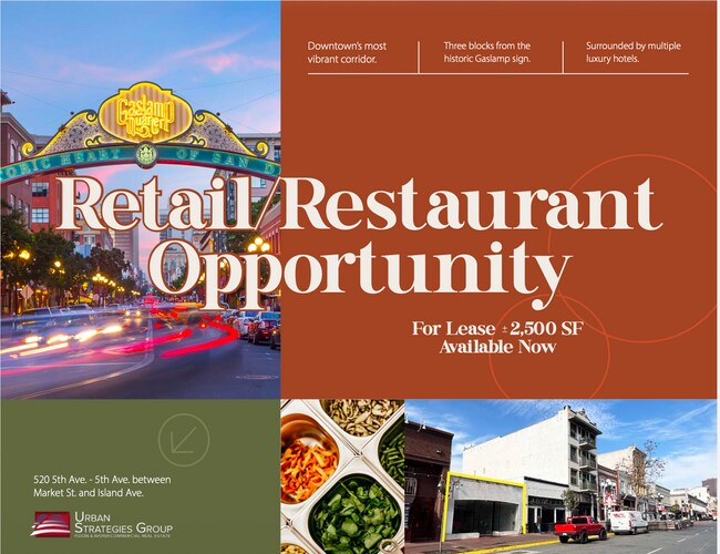 More details for 520 5th Ave, San Diego, CA - Retail for Lease