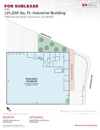 Plus de détails pour 7460 Bandini Blvd, Commerce, CA - Industriel/Logistique à louer