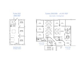 4602 N 16th St, Phoenix, AZ à louer Plan d’étage- Image 1 de 1