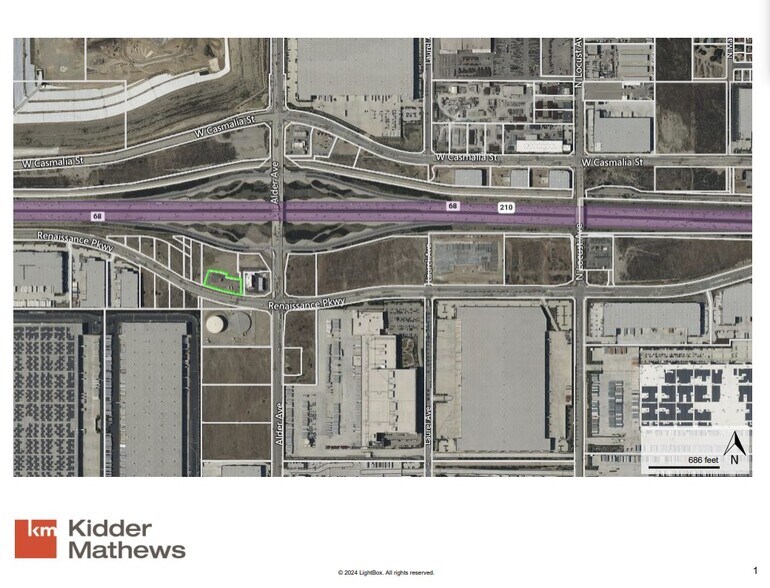 Alder Ave & W Renaissance Pkwy Ave, Rialto, CA à louer - Photo du bâtiment - Image 2 de 3