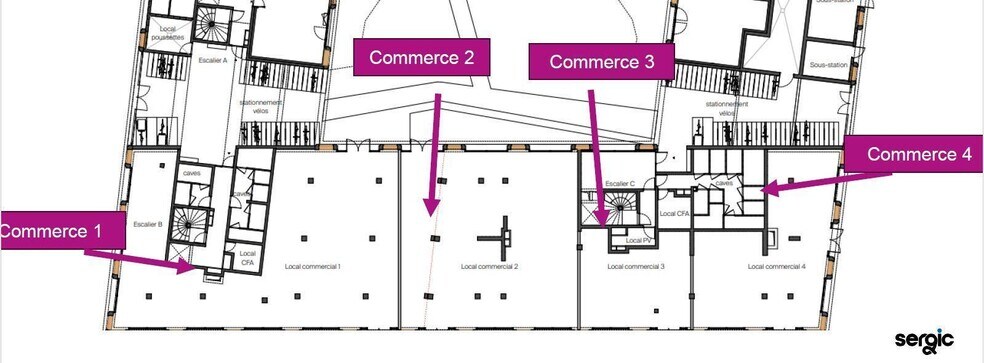 Rue Gustave Flaubert, Grenoble for lease - Floor Plan - Image 1 of 1