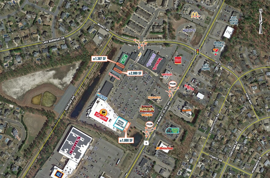 344 US Highway 9, Lanoka Harbor, NJ à louer - Aérien - Image 2 de 9
