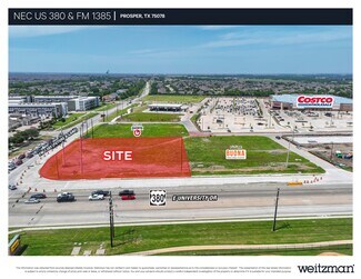 Plus de détails pour NEC US 380 & FM 1385, Aubrey, TX - Commerce de détail à louer