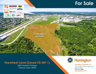 Plus de détails pour 3500 Firewheel Pkwy, Garland, TX - Terrain à vendre