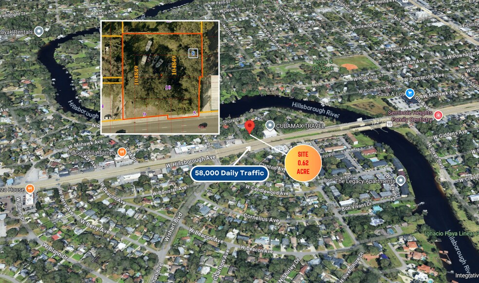 607 W Hillsborough Ave, Tampa, FL à vendre - Photo du bâtiment - Image 2 de 3