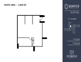 17330 Preston Rd, Dallas, TX à louer Plan d’étage- Image 1 de 1