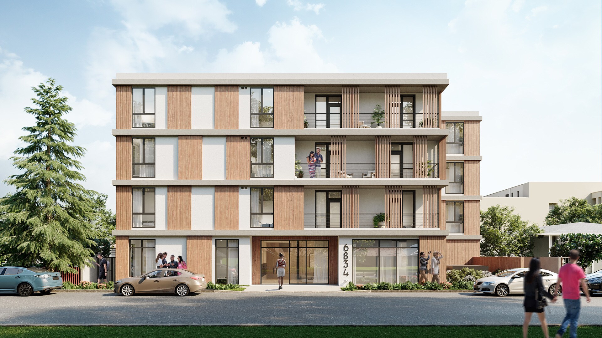 6834-6838 Baird Ave, Reseda, CA à vendre Photo du bâtiment- Image 1 de 20