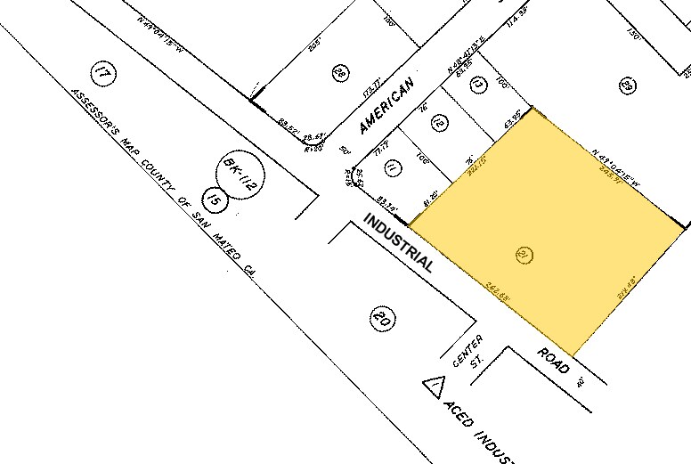 1409-1411 Industrial Rd, San Carlos, CA à louer - Plan cadastral - Image 2 de 14
