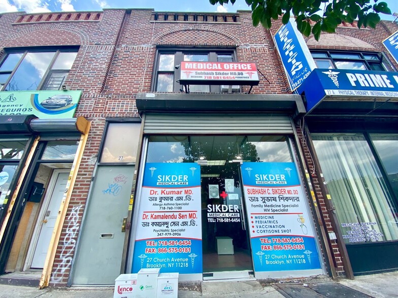 27 Church Ave, Brooklyn, NY à vendre - Photo du bâtiment - Image 2 de 3