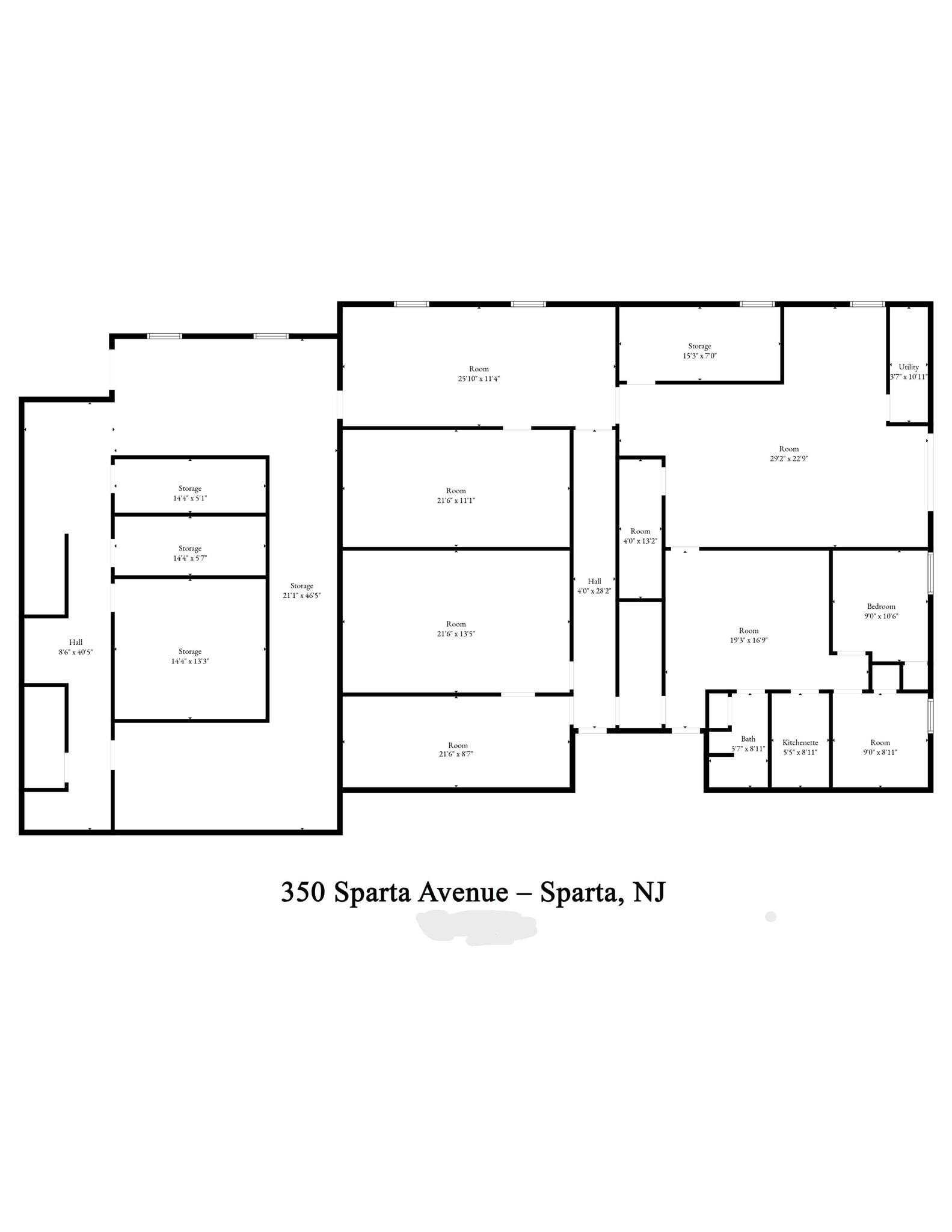 350 Sparta Ave, Sparta, NJ for lease Site Plan- Image 1 of 2