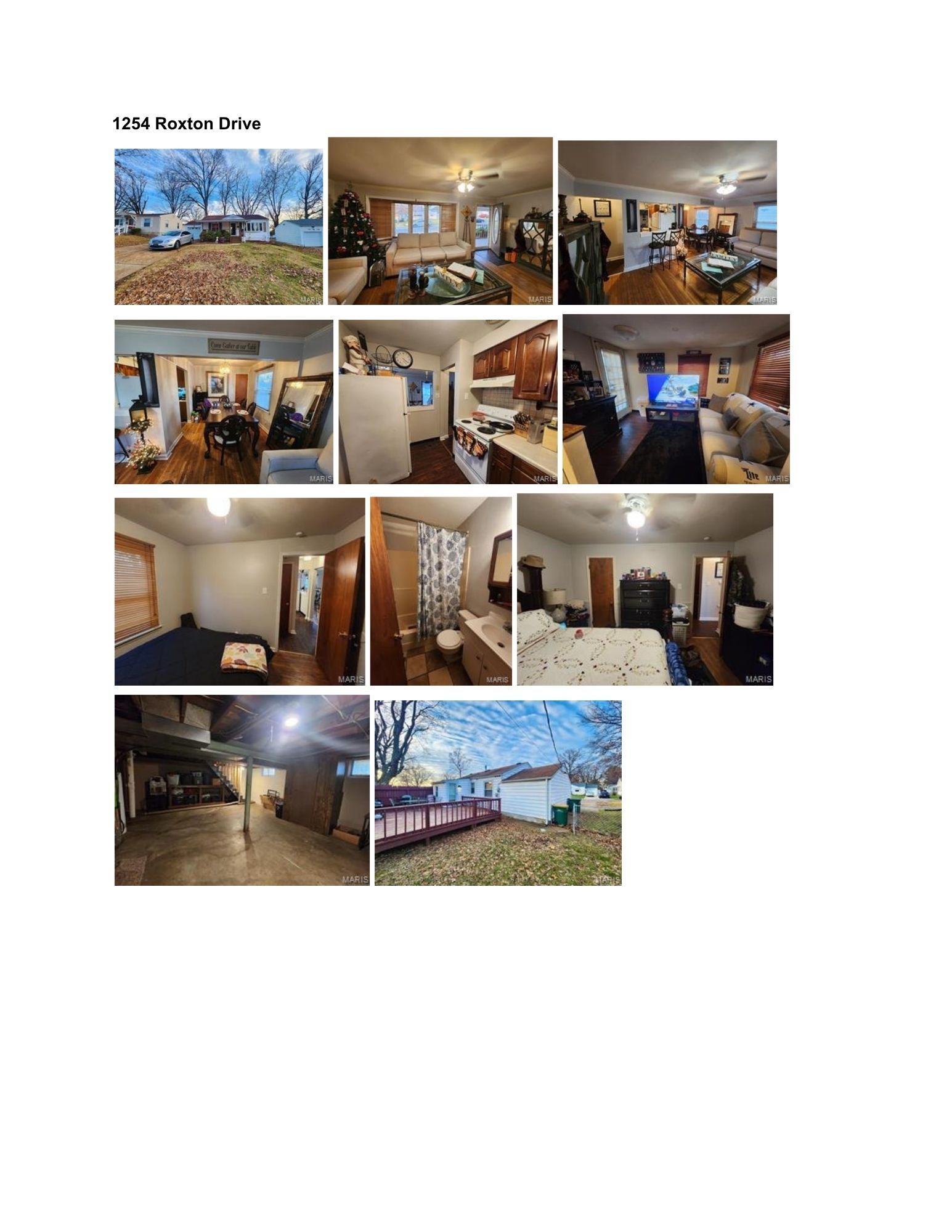 1254 Roxton Dr, Saint Louis, MO for sale Primary Photo- Image 1 of 2