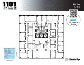 1101 14th St NW, Washington, DC for lease Floor Plan- Image 1 of 1