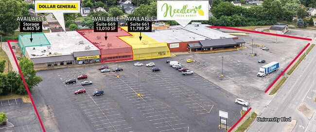 More details for 655-675 N University Blvd, Middletown, OH - Retail, Industrial for Lease
