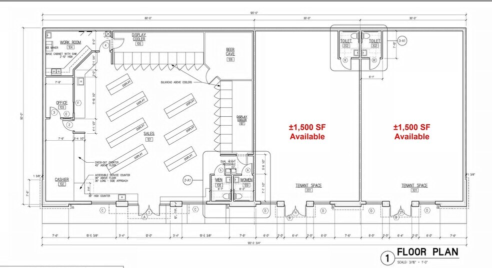1436 Forsyth St, Macon-Bibb, GA à louer - Plan d’étage - Image 2 de 3