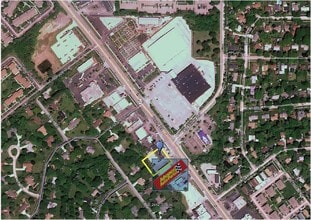 1800 N Rand Rd, Palatine, IL - AERIAL map view