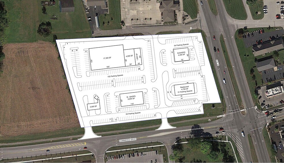 Commerce Dr, Franklin, IN à louer - Photo du bâtiment - Image 2 de 2