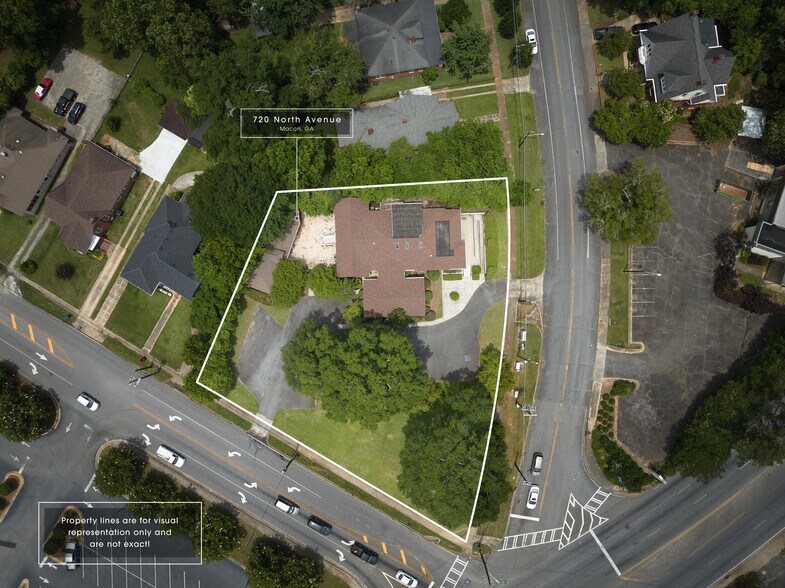 720 North Ave, Macon-Bibb, GA à vendre - Aérien - Image 2 de 46