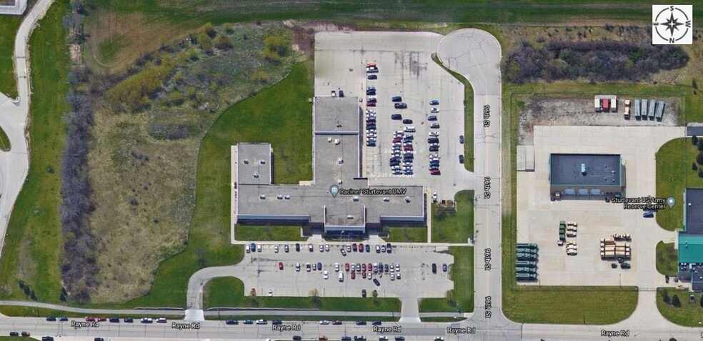 9351 Rayne Rd, Sturtevant, WI for lease - Aerial - Image 3 of 4