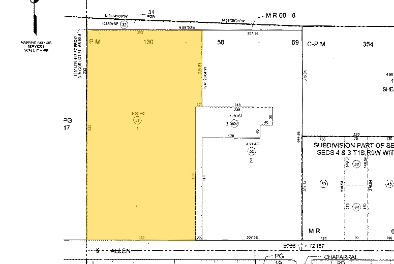 441 W Allen Ave, San Dimas, CA for lease - Plat Map - Image 2 of 5