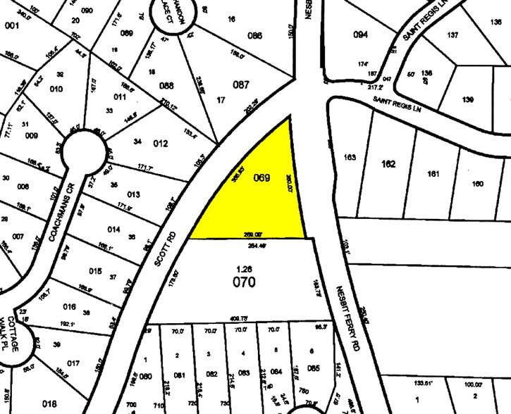 9570 Nesbit Ferry Rd, Alpharetta, GA for lease - Plat Map - Image 2 of 11