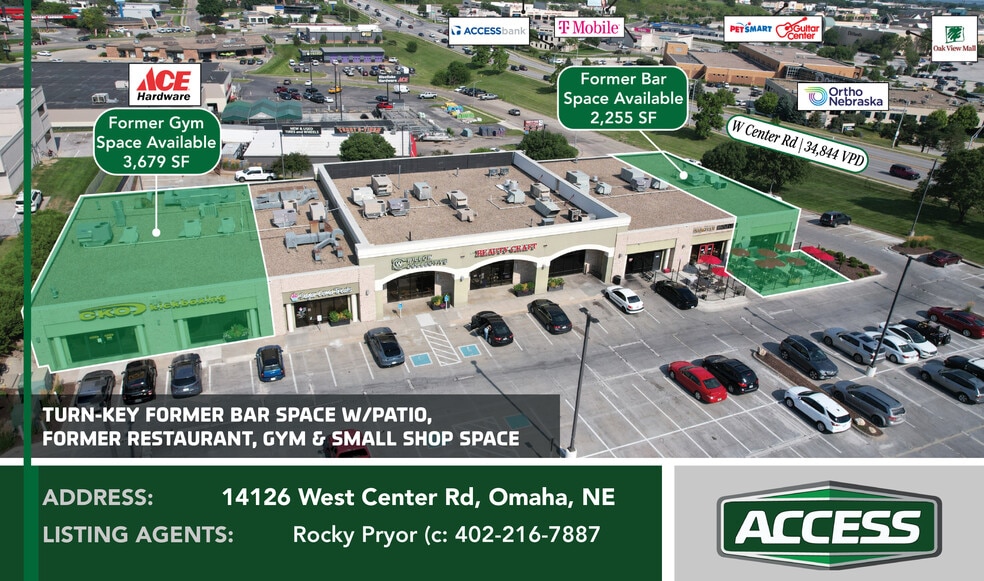 14126 W Center Rd, Omaha, NE for lease - Building Photo - Image 1 of 9