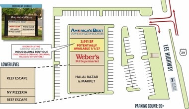11123-11139 Lee Hwy, Fairfax, VA for lease Site Plan- Image 2 of 2