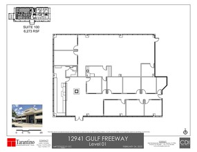 12941 Gulf Fwy, Houston, TX for lease Typical Floor Plan- Image 1 of 1