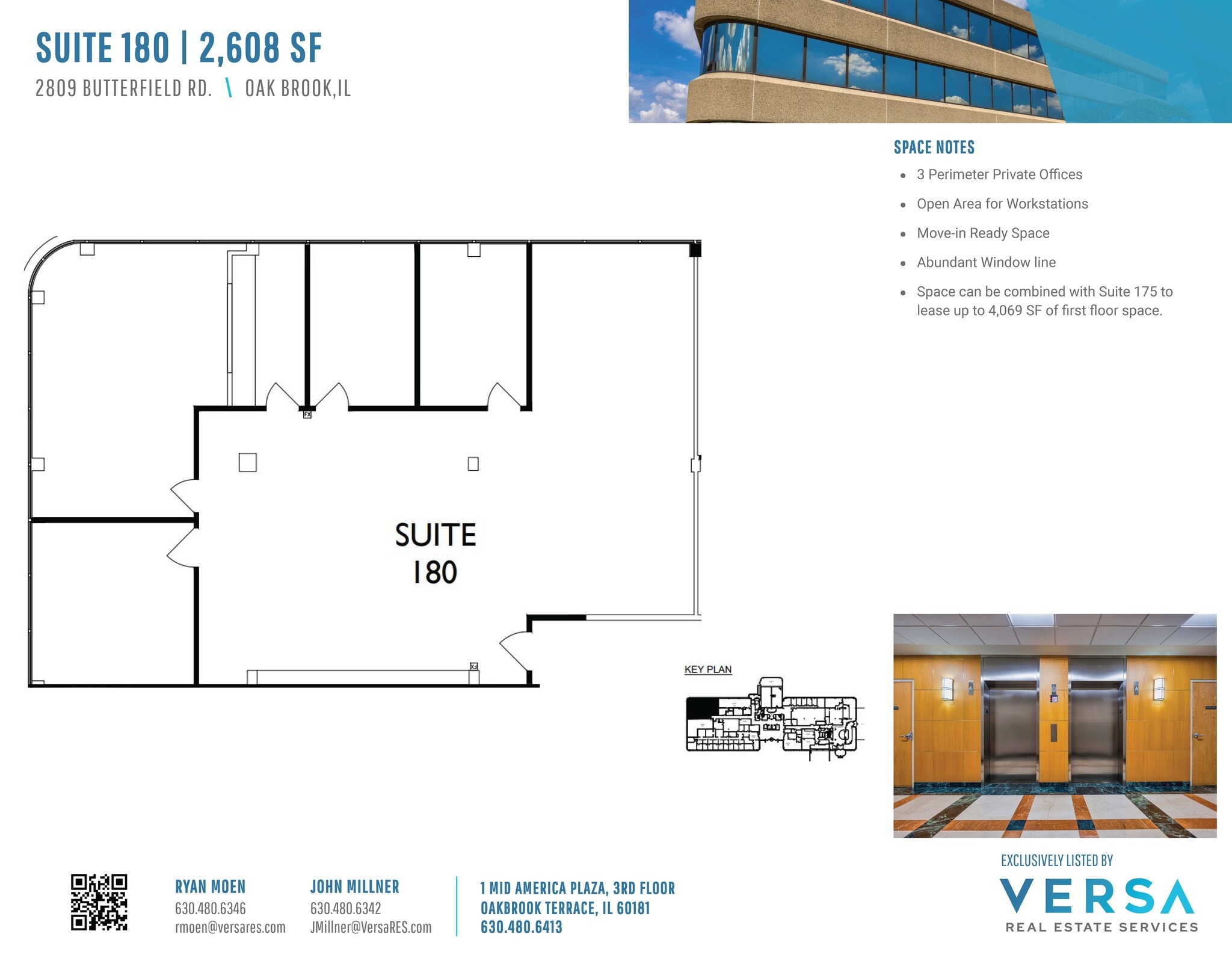2707 Butterfield Rd, Oak Brook, IL for lease Floor Plan- Image 1 of 1