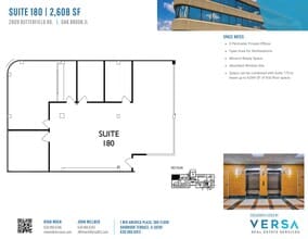 2707 Butterfield Rd, Oak Brook, IL for lease Floor Plan- Image 1 of 1