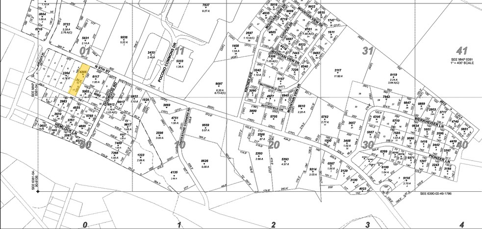 1547 N 9th St, Stroudsburg, PA à vendre - Plan cadastral - Image 1 de 1