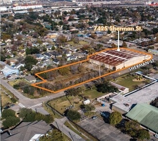 Plus de détails pour 7425 Sherman St, Houston, TX - Industriel à louer