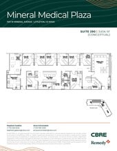 1501 W Mineral Ave, Littleton, CO à louer Plan d’étage- Image 1 de 1