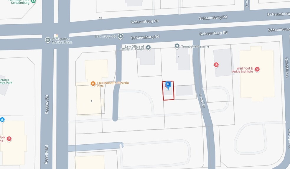 17 E Schaumburg Rd, Schaumburg, IL à vendre - Plan cadastral - Image 2 de 2