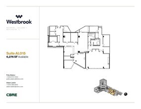 1 Westbrook Corporate Ctr, Westchester, IL for lease Floor Plan- Image 1 of 1