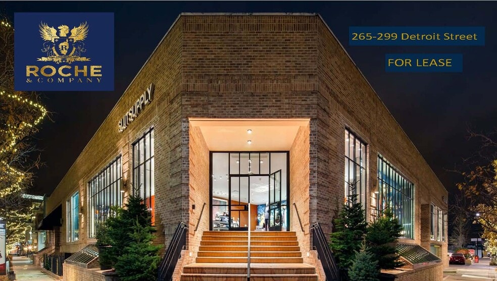 265-299 Detroit St, Denver, CO for lease - Building Photo - Image 1 of 3