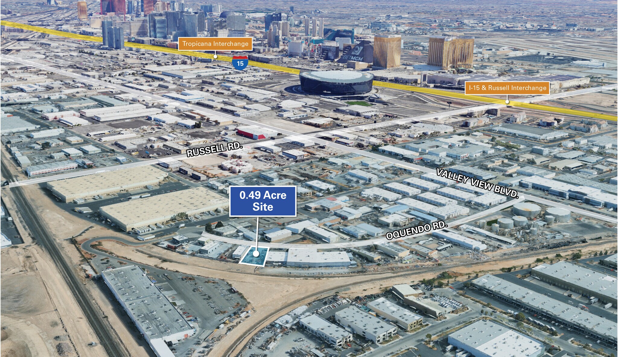 4211 Oquendo Road, Las Vegas, NV à vendre Aérien- Image 1 de 3