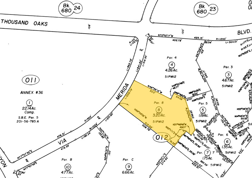 4500 Thousand Oaks Blvd, Westlake Village, CA à louer - Plan cadastral - Image 2 de 19